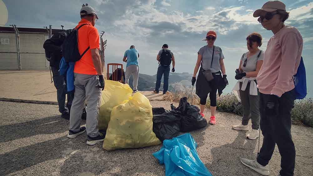 Menos basura en nuestro compromiso con el medio ambiente